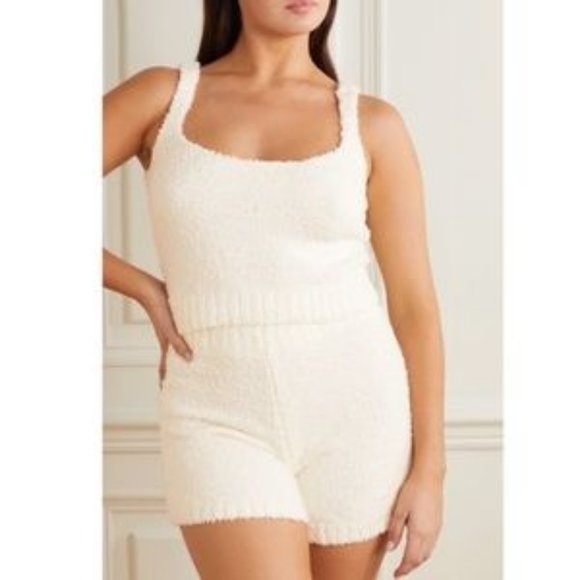SKIMS Other - 😍SKIMS! Cozy Bone tank and shorts set size small